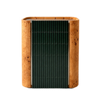 Load image into Gallery viewer, The Joplin Coffee Cabinet in Tile, Steel and Burlwood
