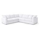 Load image into Gallery viewer, The Avis Feather Cloud L-Shaped Sofa