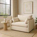 Load image into Gallery viewer, The Avis Feather Cloud Couch One Seater and Half