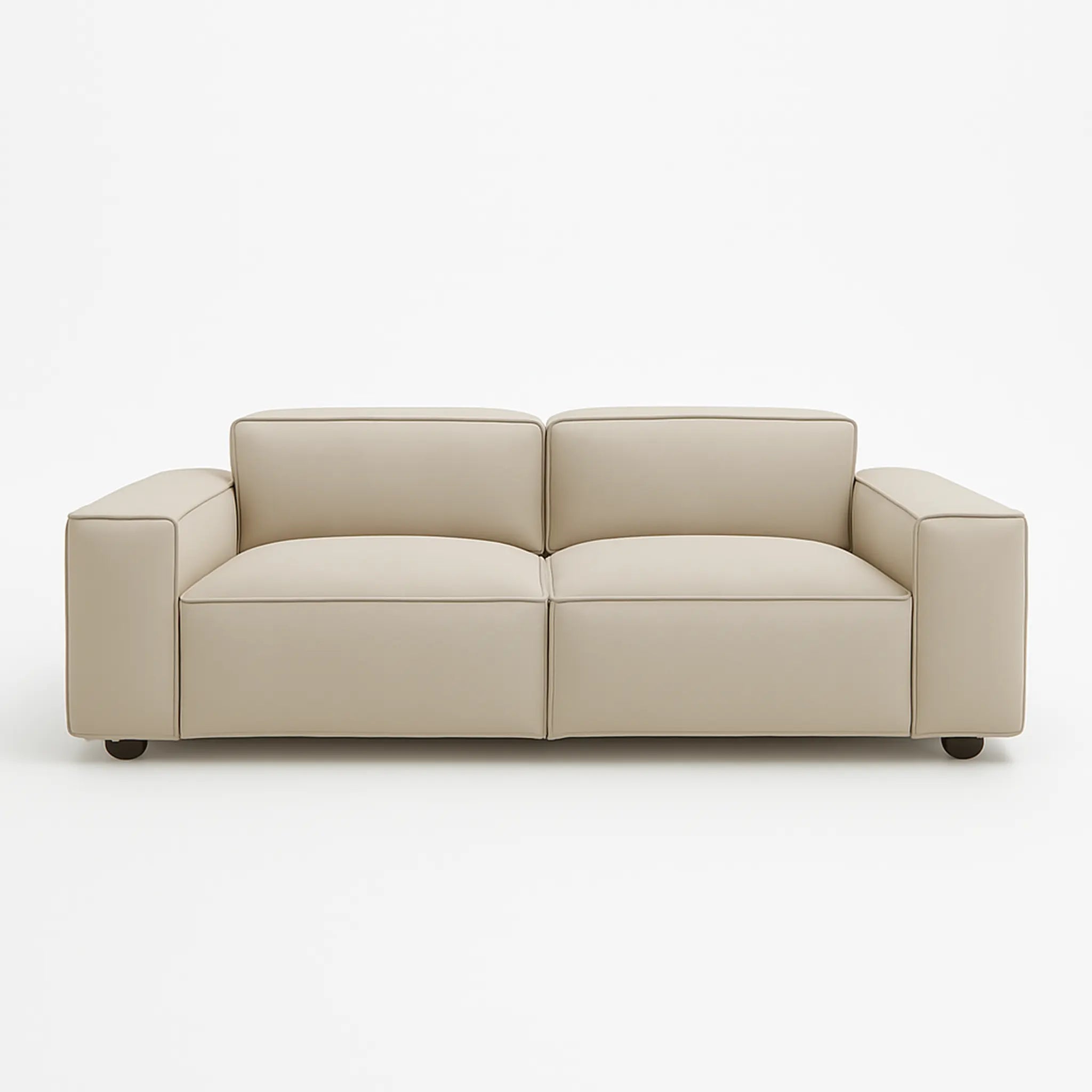 The Damien outdoor couch enhances any patio with its stylish and comfortable design.