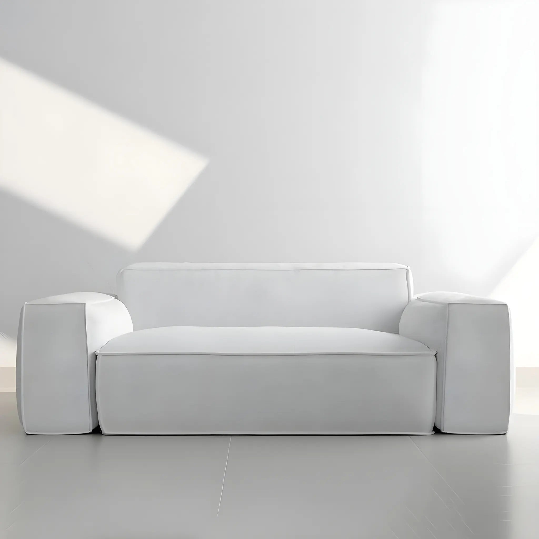 Elegant Damien 1.5 Seater Sofa featuring modern velvet upholstery