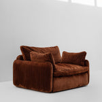 Load image into Gallery viewer, The Avis Feather Cloud Couch One Seater and Half