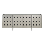 Load image into Gallery viewer, The Jeanie Sideboard in Brushed Stainless Steel