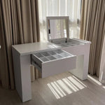Load image into Gallery viewer, The Marilyn Vanity Table with mirror V2 life style view