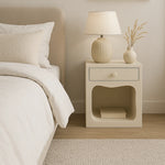 Load image into Gallery viewer, The Alphie Bedside Table in Microplaster