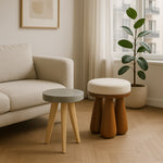 Load image into Gallery viewer, The Blair Upholstered stool