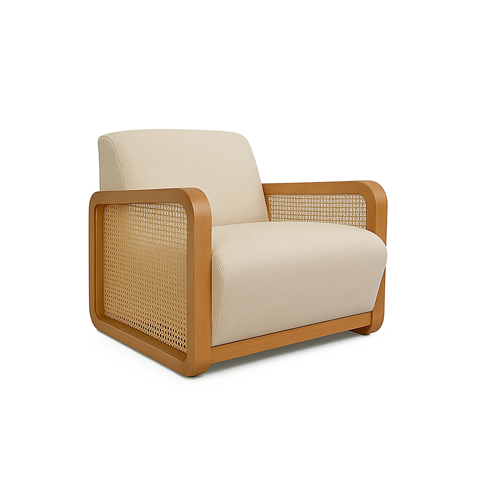 Luxury wood accent chair, The Georgia Accent Chair is crafted with high-quality wood and luxurious fabric for elegant living.