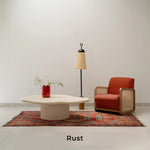 Load image into Gallery viewer, Colorful accent chairs like The Georgia, featuring vibrant fabric upholstery to add a splash of color to any room