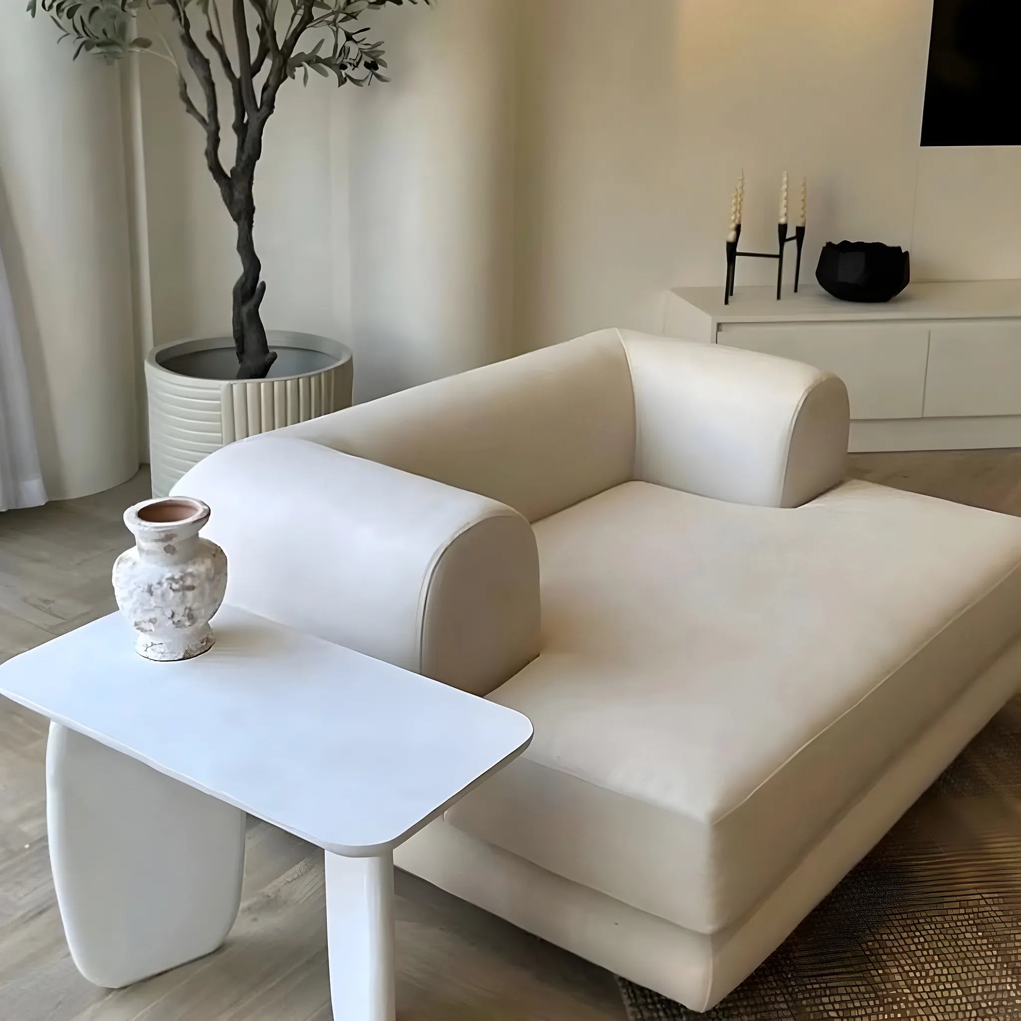 The Lewis Low Lounger Accent Chair