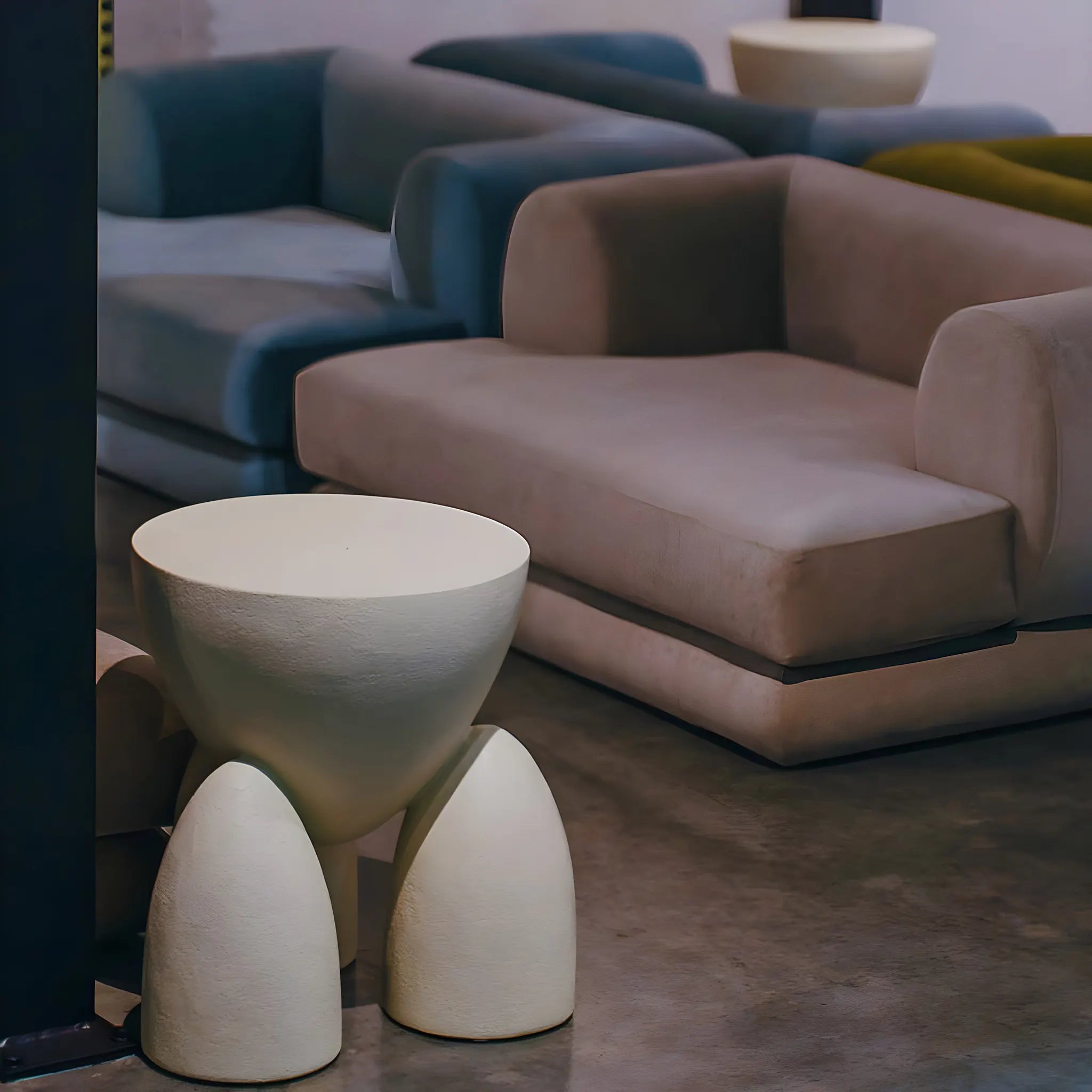 The Lewis Low Lounger Accent Chair