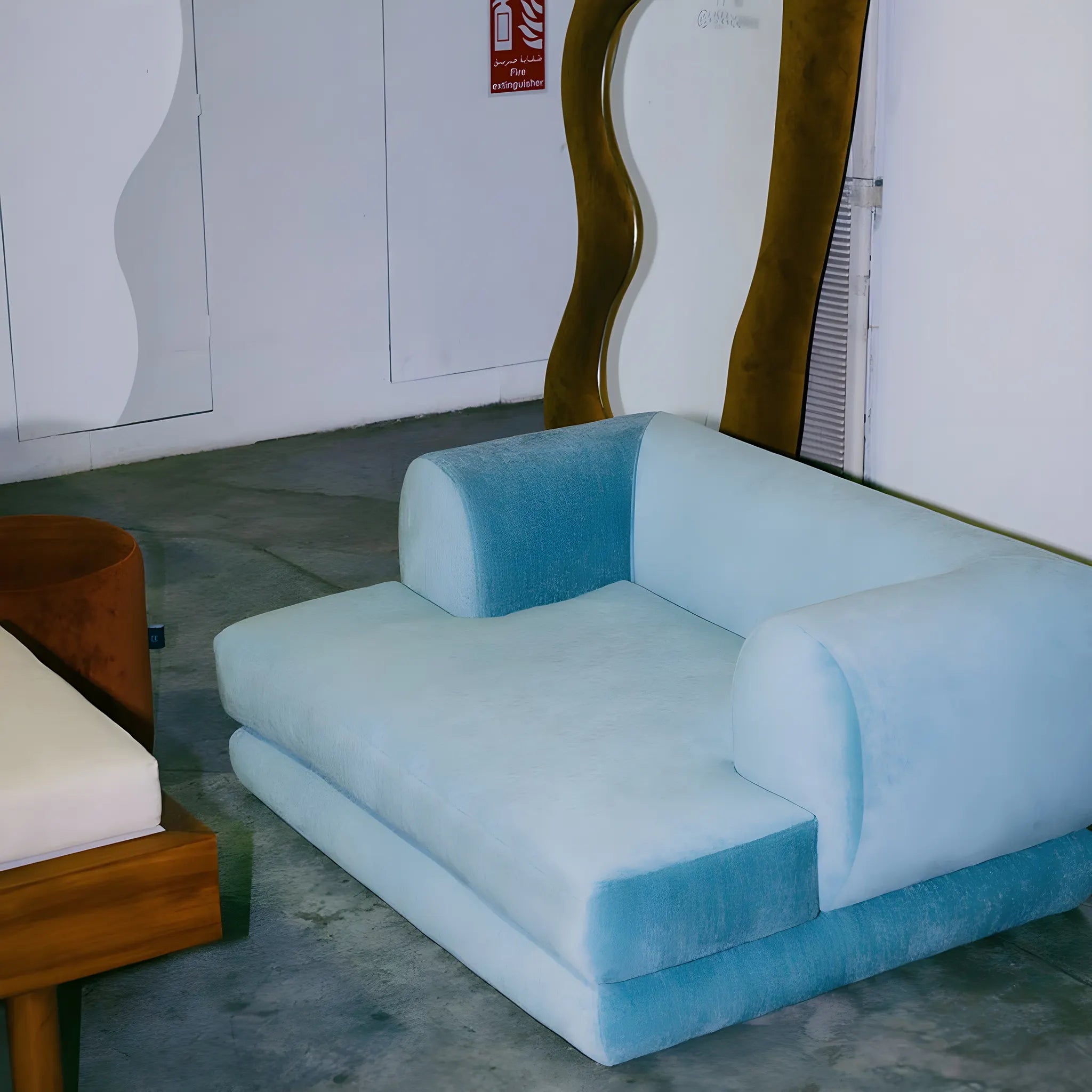 The Lewis Low Lounger Accent Chair