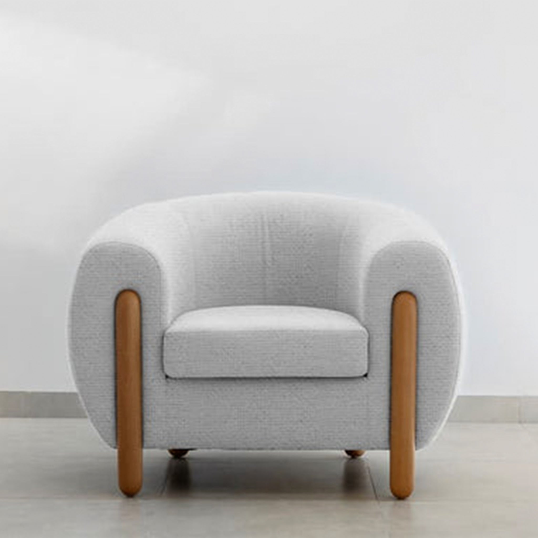 luxury modern accent chairs front View