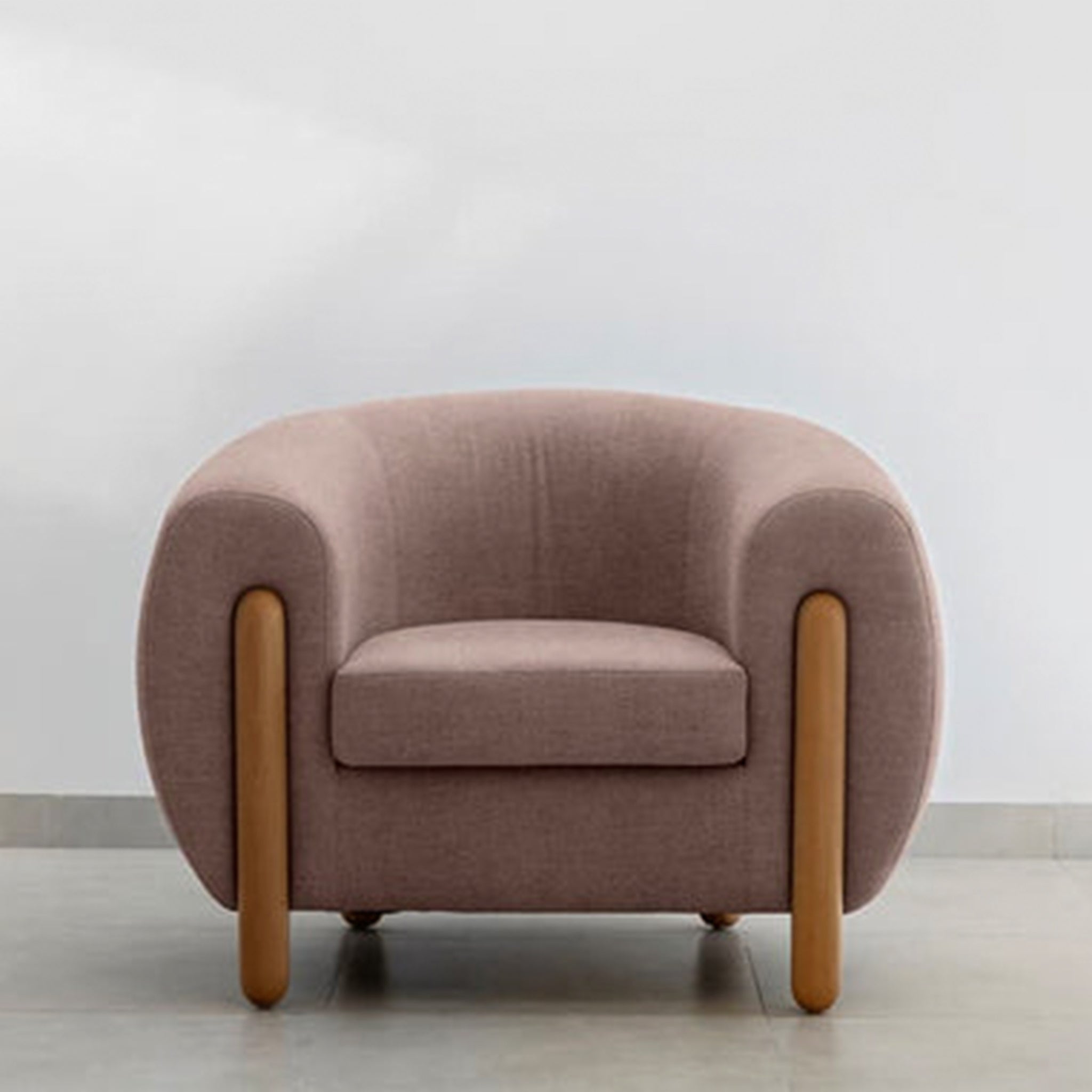 luxury modern accent chairs front View