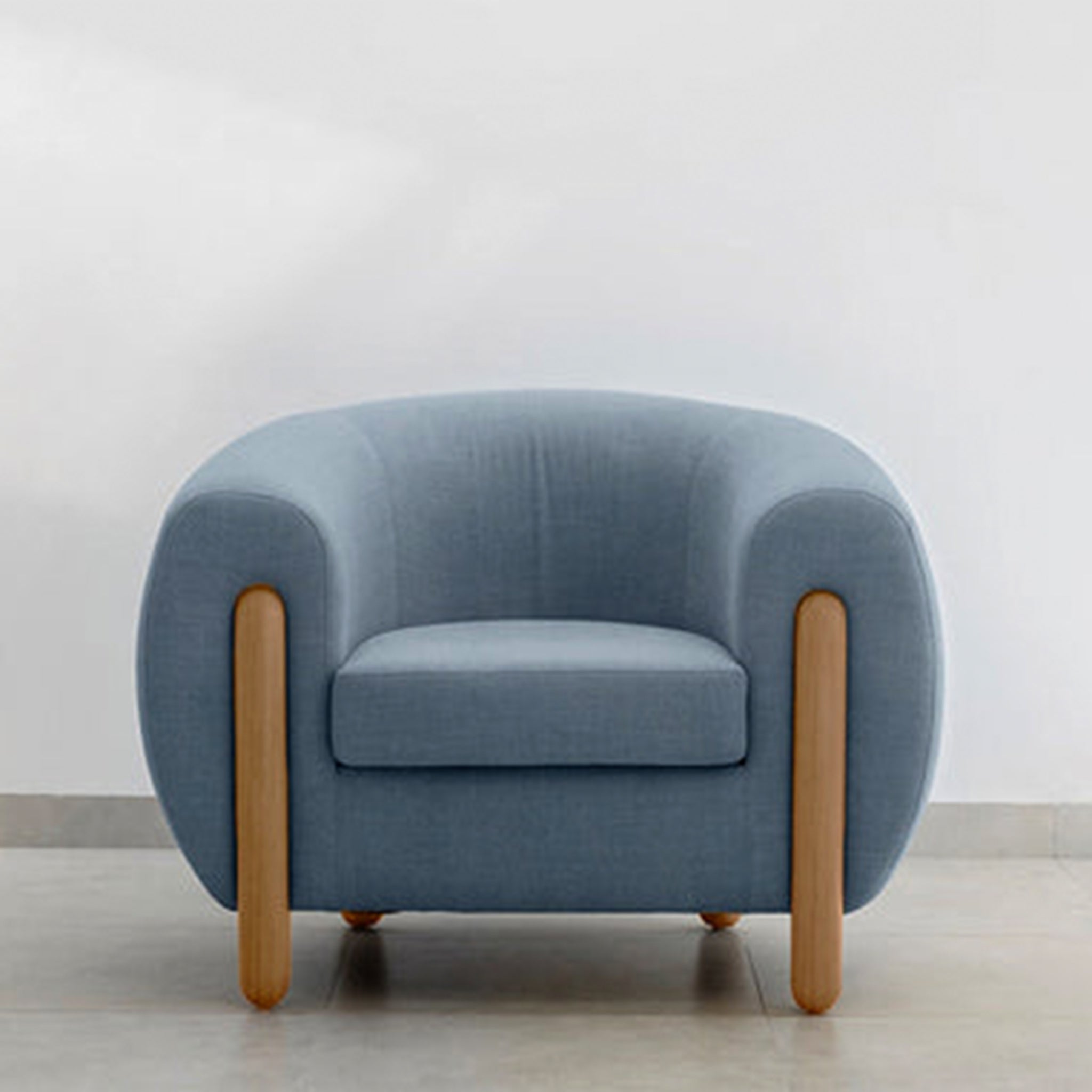 luxury modern accent chairs front View