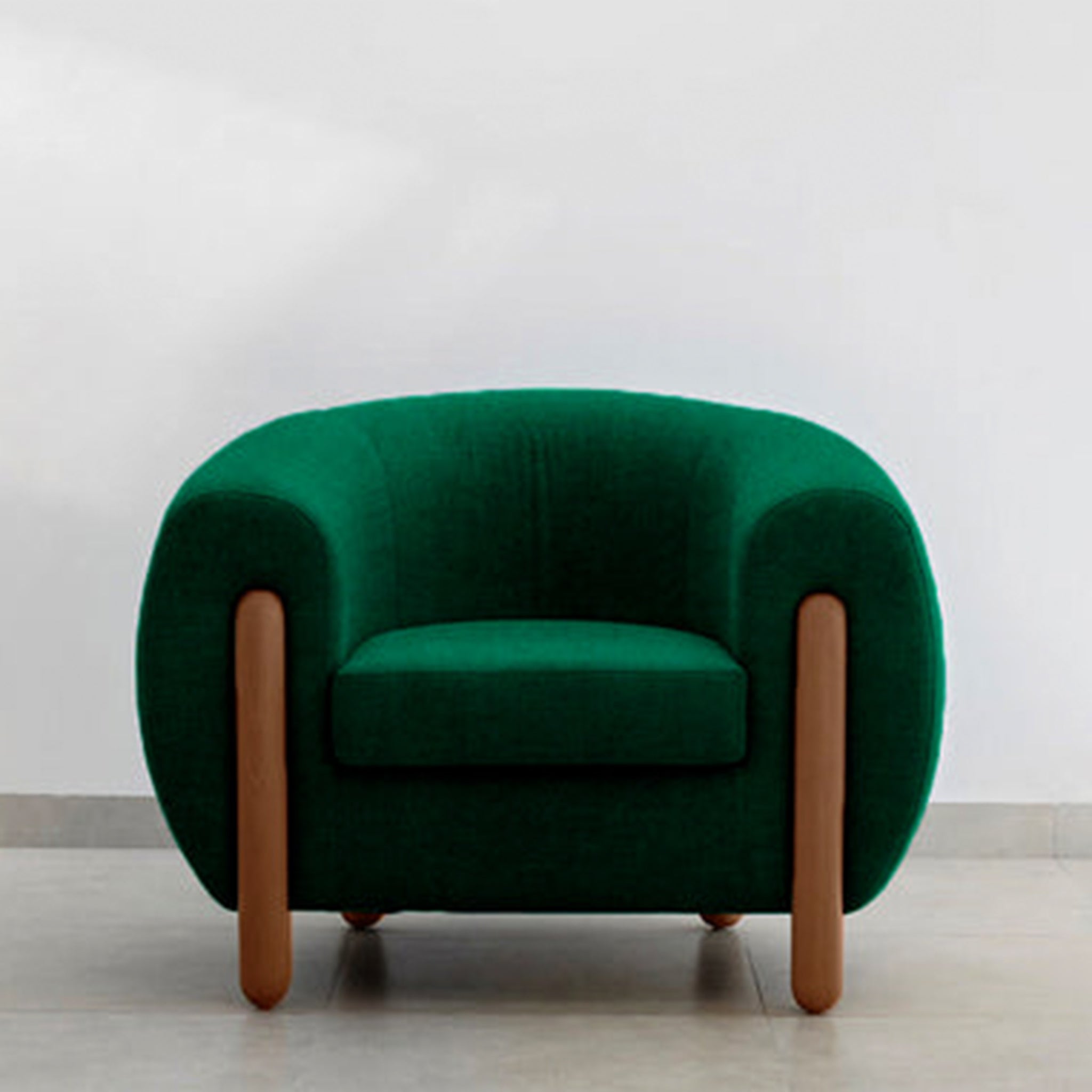 luxury modern accent chairs front View