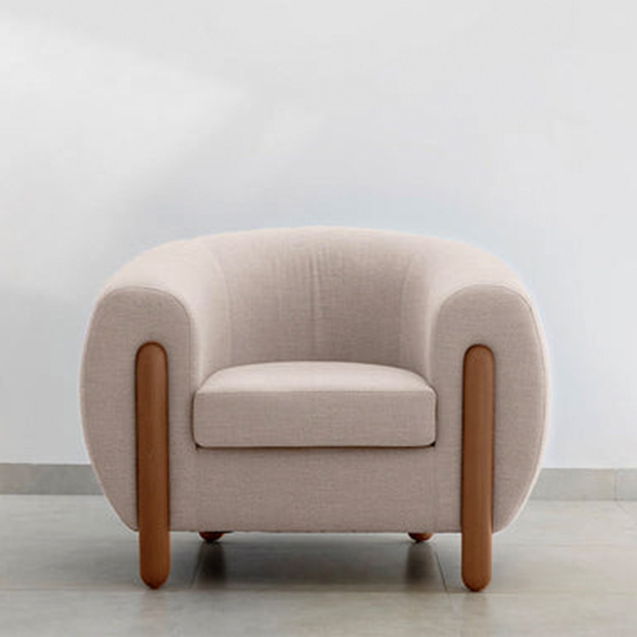 luxury modern accent chairs front View