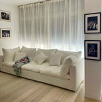 Load image into Gallery viewer, The Avis Feather Cloud Couch 3 Sections