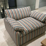 Load image into Gallery viewer, The Avis Feather Cloud Couch One Seater and Half