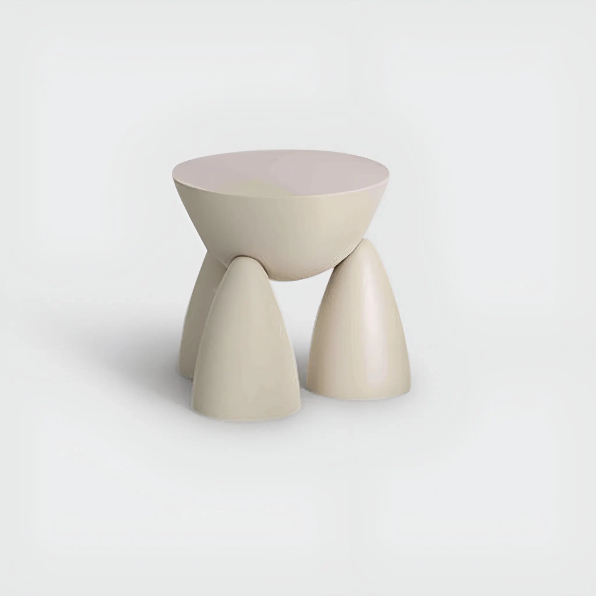 The Rodney Side Table in Microplaster