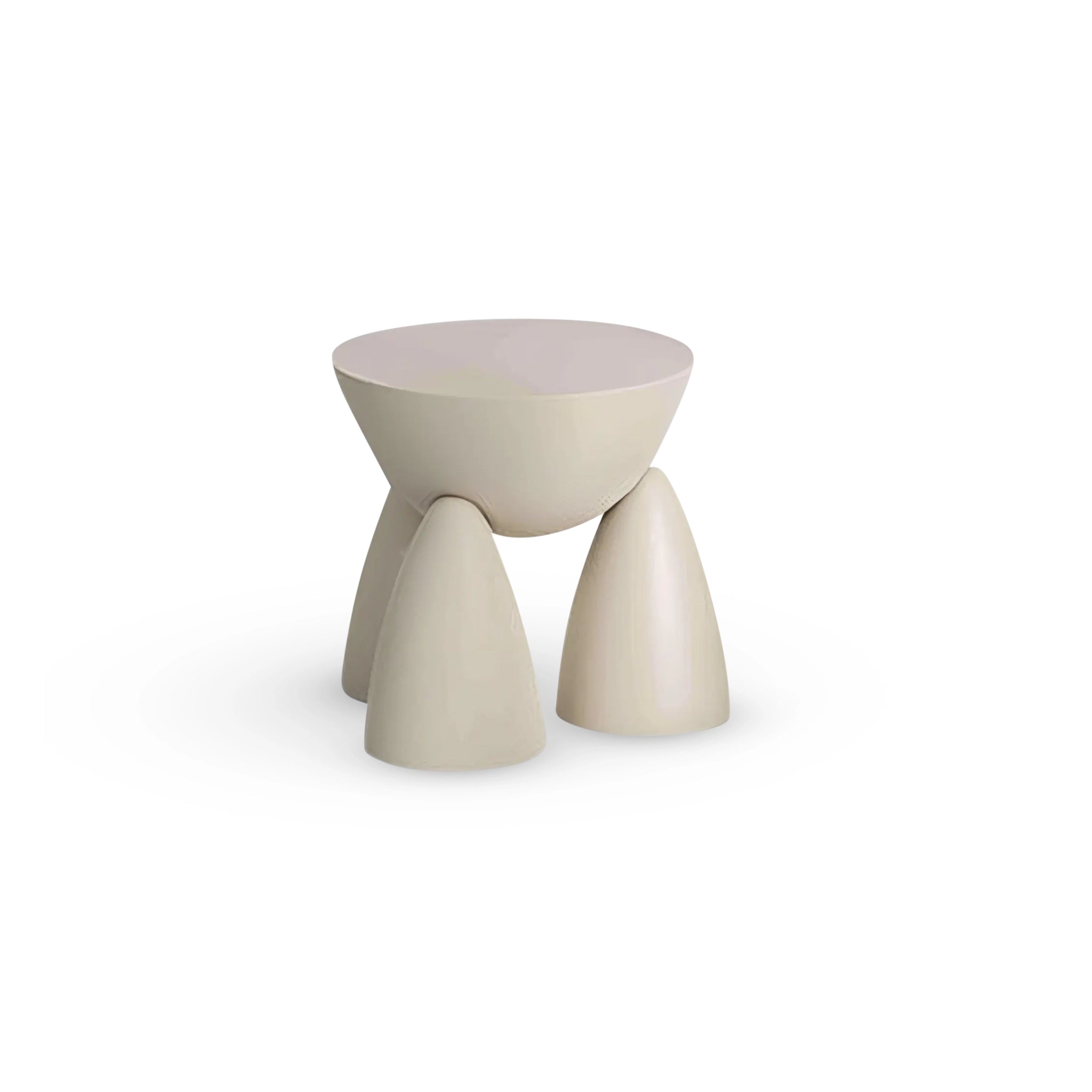 The Rodney Side Table in Microplaster