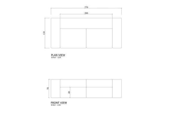 The Damien Sofa_3Seater