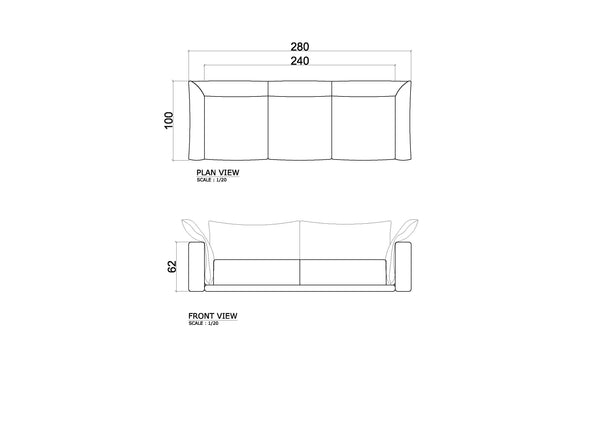 The Emily Sofa_3Seater