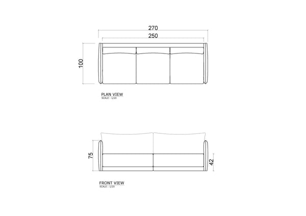 The Jules Sofa_3Seater