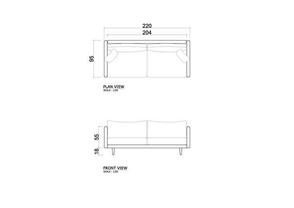 The Robin Sofa_3Seater