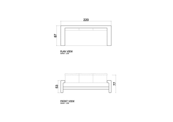 The Sylvia Sofa_3Seater