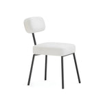 Load image into Gallery viewer, Polar fabric chair featuring a soft, textured finish and a sleek frame for everyday comfort.