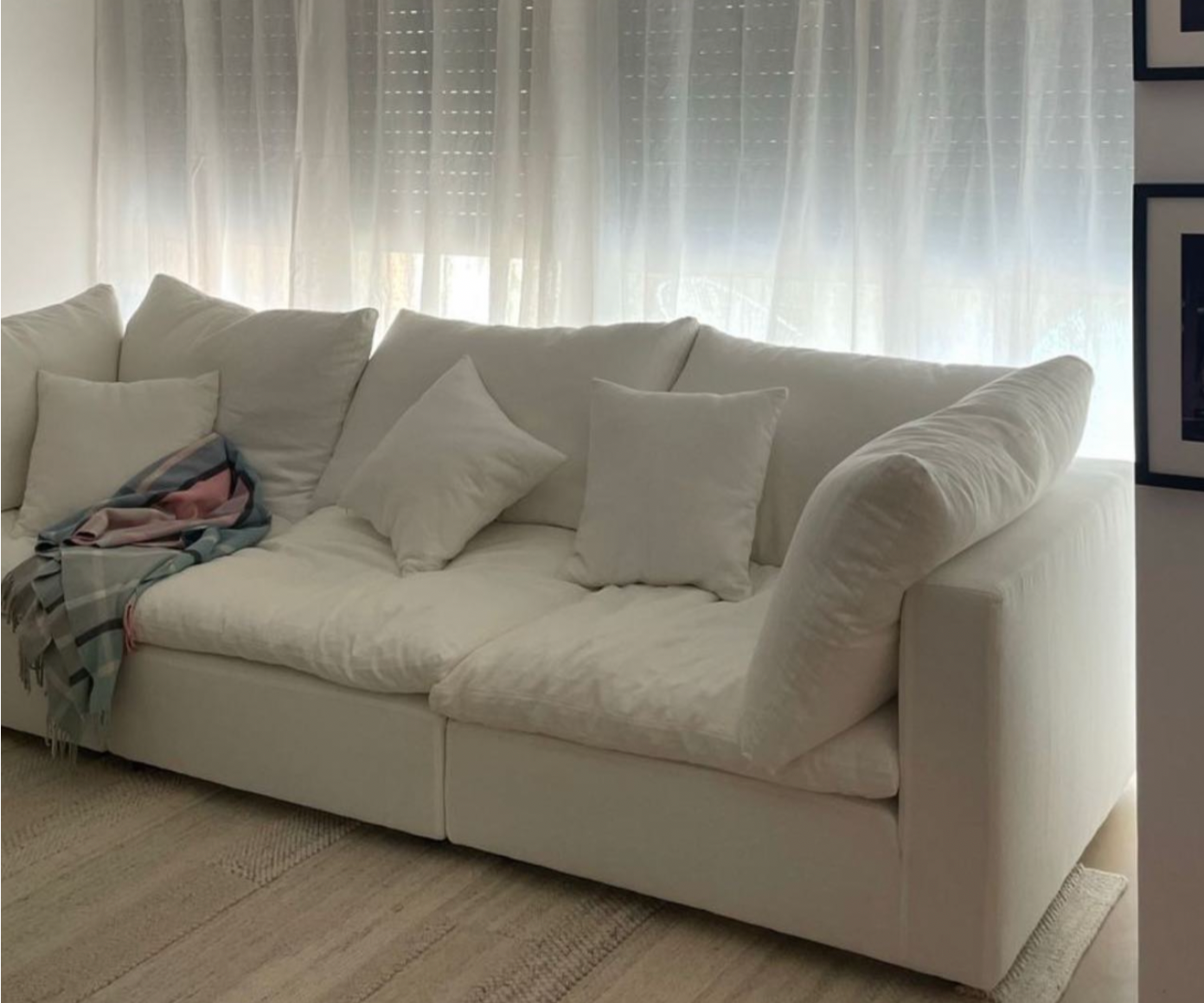 The Avis Feather Couch