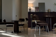 Inside Babu Café, Fujairah — Designed by Yara Interiors, Furnished by Klekktic