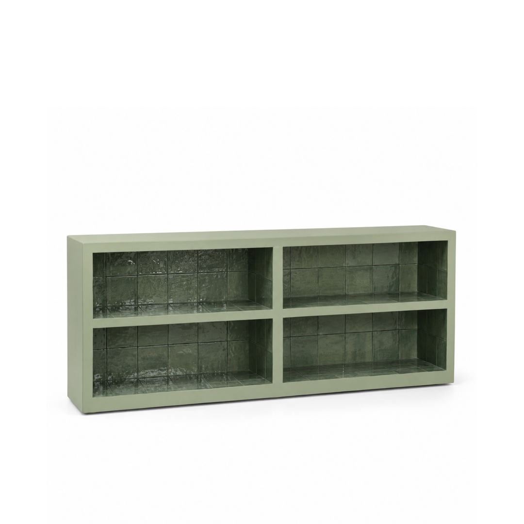 The Naila Shelving Unit in Tile