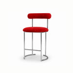 Load image into Gallery viewer, The Claudia Barstool In Stainless Steel