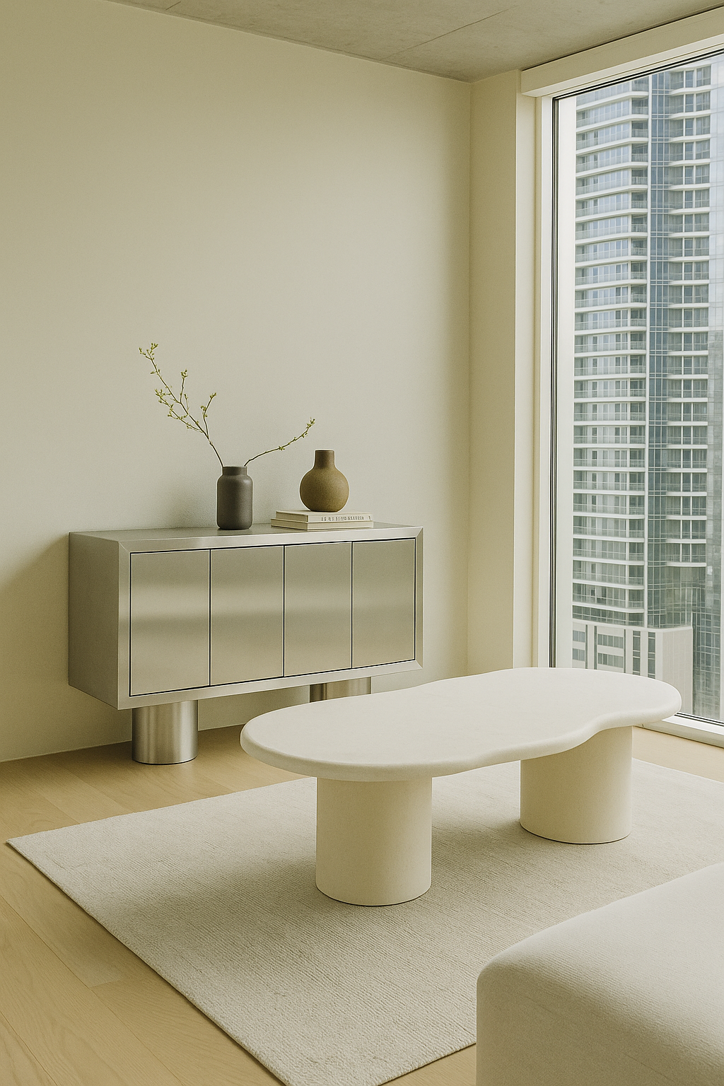 The Barb Cabinet in Stainless Steel