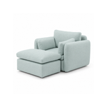 Load image into Gallery viewer, The Sully Feather Chair and Footrest