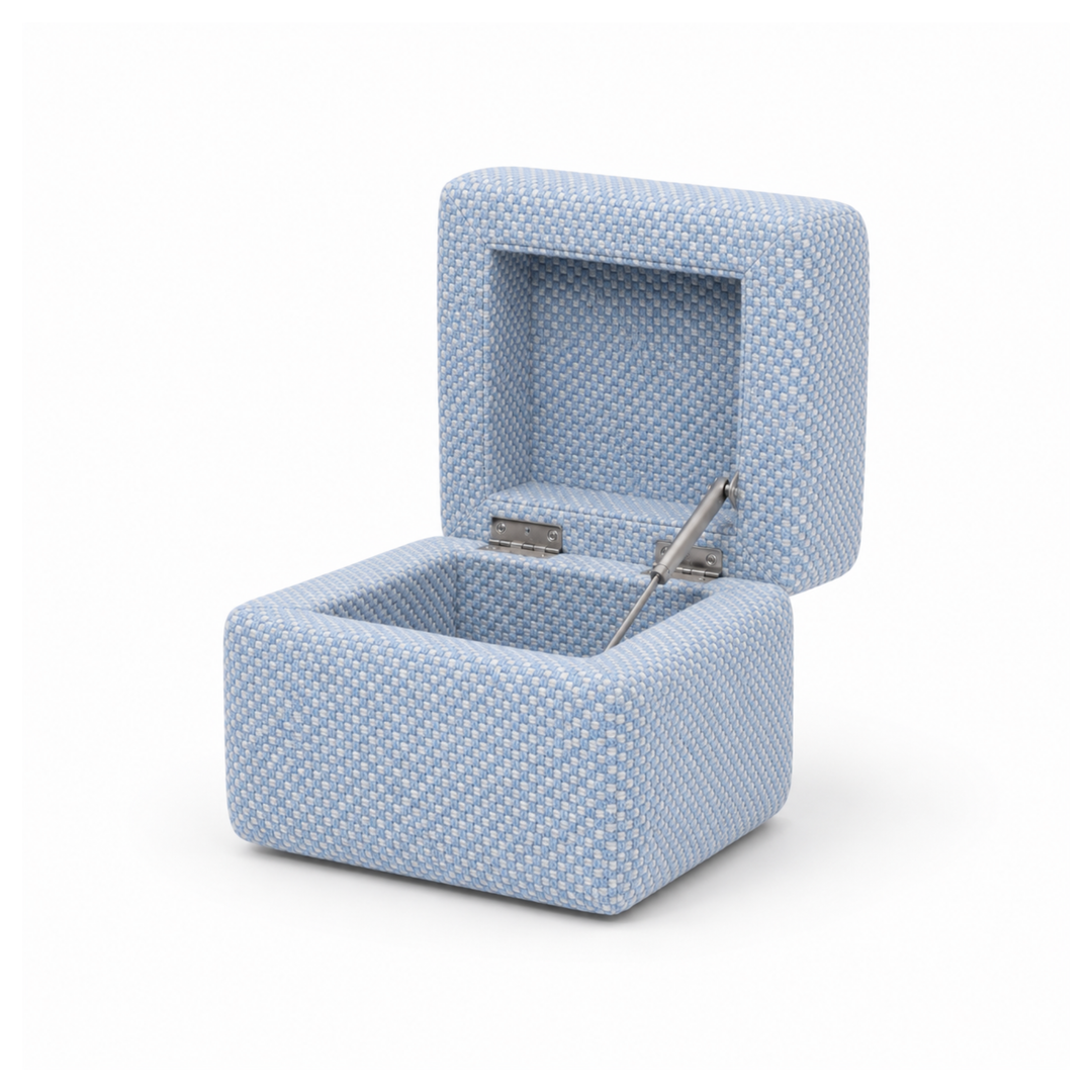 The Olaf Storage Pouf