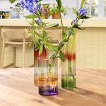 تحميل الصورة إلى عارض المعرض، Vase Gradient Evening - Borosilicate Glass Decorative Vase