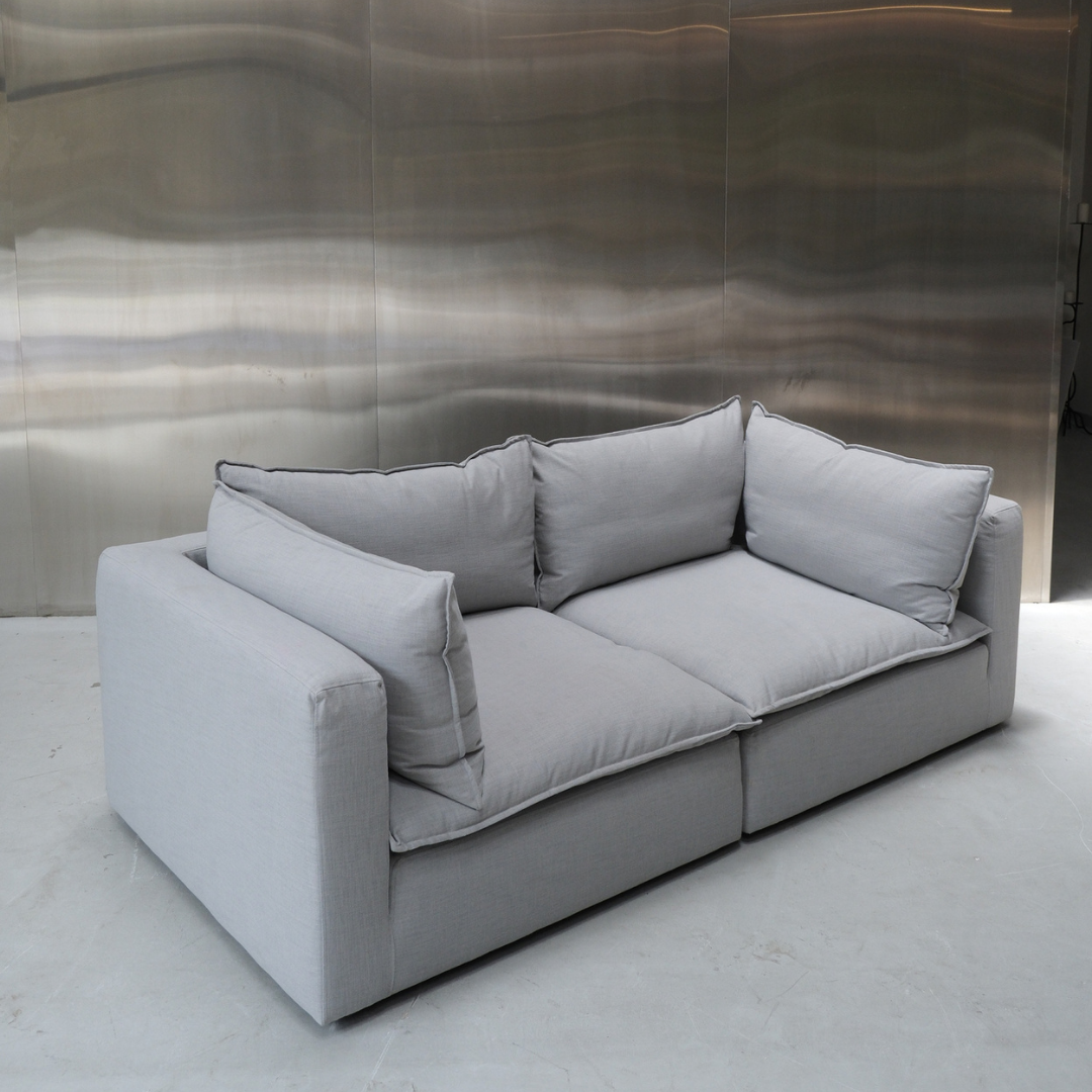 Ready to Ship: The Gerard 2 Seater Sofa (L.220xW.100xH.65 cm)