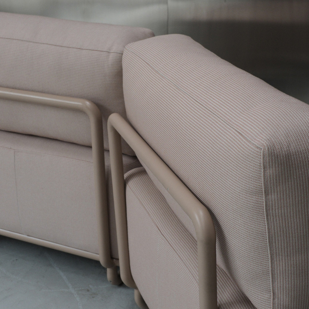Ready to Ship: The Trevor Outdoor Modular Accent Chair (L.80xW.80xH.65 cm) (SOLD AS ONE)