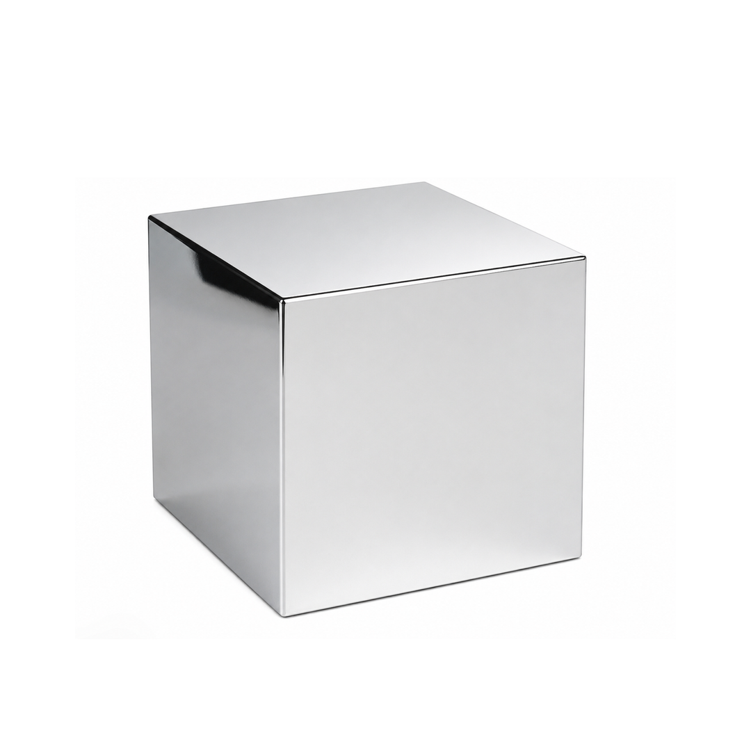Ready to Ship : The Terryn Cube In Stainless Steel Chrome
