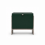 Load image into Gallery viewer, The Cheryl Bedside Table in Lacquer and Steel
