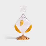 تحميل الصورة إلى عارض المعرض، Candle Holder Fish Pink - Decorative Borosilicate Glass