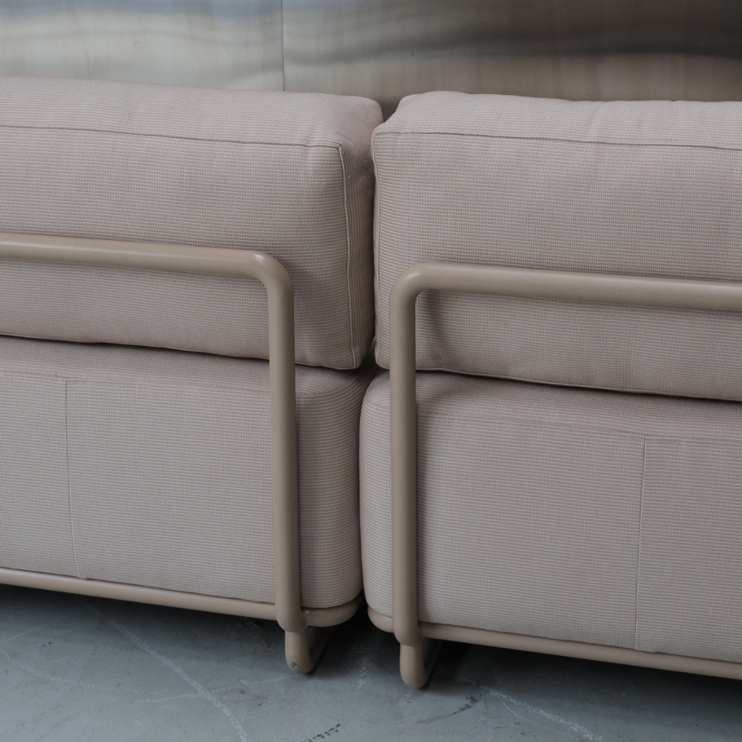 Ready to Ship: The Trevor Outdoor Modular Accent Chair (L.80xW.80xH.65 cm) (SOLD AS ONE)