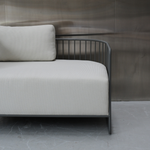 تحميل الصورة إلى عارض المعرض، Ready to Ship: The Willa Outdoor 2 Seater Chair (L.140xW.77xH.95 cm)