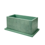 Load image into Gallery viewer, The Tallulah Rectangular Planter in Tile