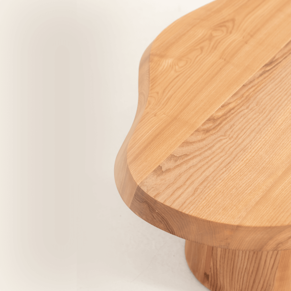 The Grover table in Solid Ash Wood