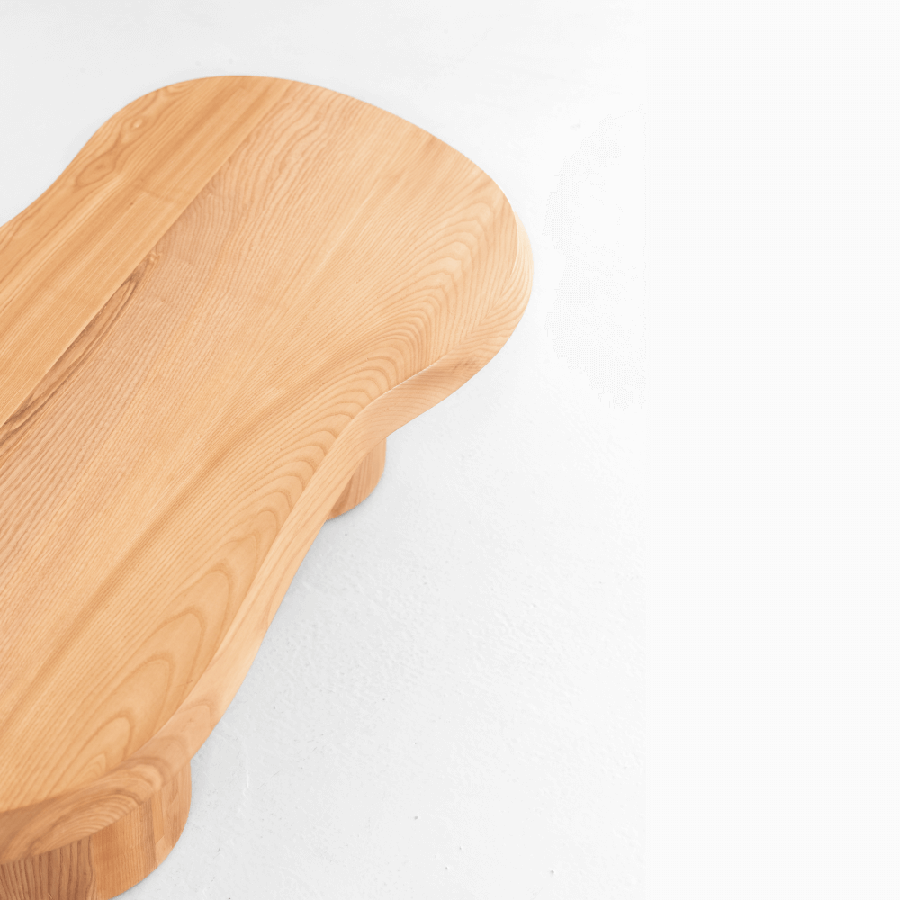 The Grover table in Solid Ash Wood