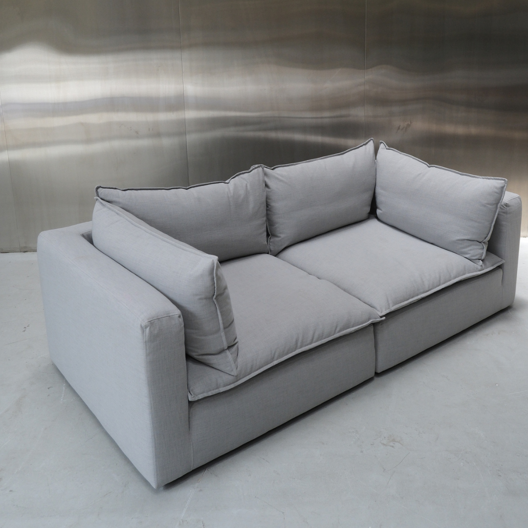 Ready to Ship: The Gerard 2 Seater Sofa (L.220xW.100xH.65 cm)