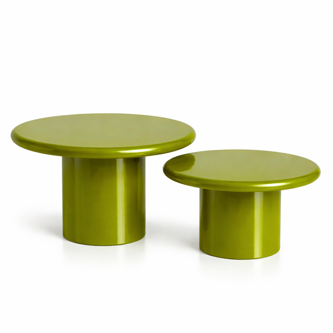 The Rufus Coffee Table  Set in High Gloss Lacquer